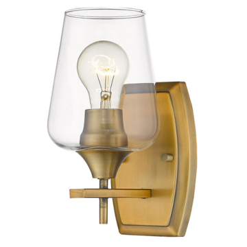 Z-Lite Joliet 1-Light Wall Sconce - 120V - Olde Brass