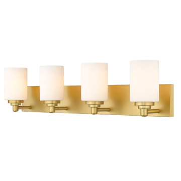Z-Lite Soledad 4-Light Vanity - 120V - Brushed Gold