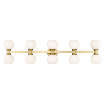 Z-Lite Artemis 10-Light Vanity - 120V - Modern Gold