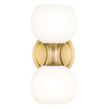 Z-Lite Artemis 2-Light Wall Sconce - 120V - Modern Gold