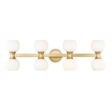 Z-Lite Artemis 8-Light Vanity - 120V - Modern Gold