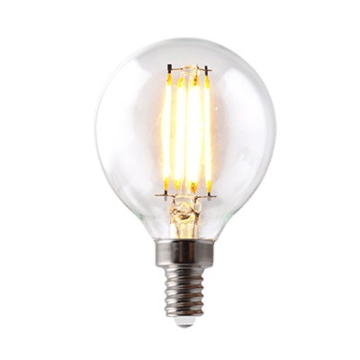 Green Creative Premium Series G16 Globe LED Filament Lamp - 3.8W - 2700K - 350 Lumens - 120V