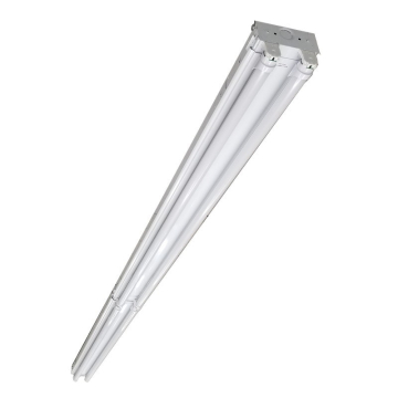TechBrite 96" 4 Lamp LED T8 Conjoined Body Strip Fixture - 4000K - 10,000 Lumens - 120-277V