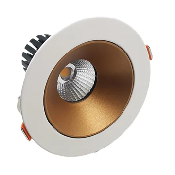 Westgate LRD 4" LED Winged Recessed Downlight - Open Trim - 10W - CCT Selectable - 700 Lumens - 120V - Matte Gold