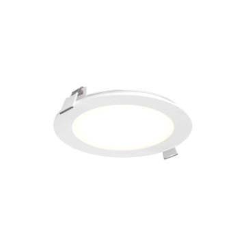 DALS Excel LED Panel Light - 5" Round - 12W - CCT Selectable - 120V - White