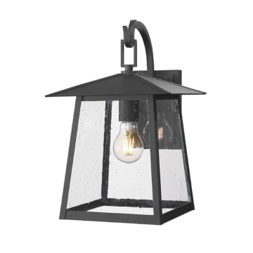 Z-Lite Rainer 1-Light Outdoor Wall Sconce - 120V - Black