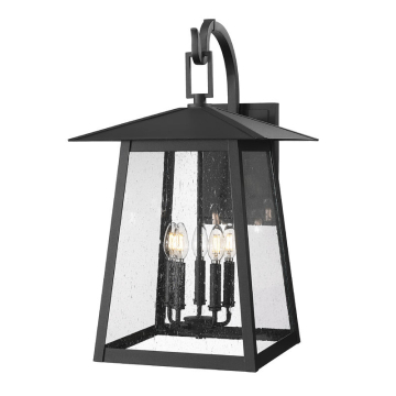 Z-Lite Rainer 5-Light Outdoor Wall Sconce - 120V - Black