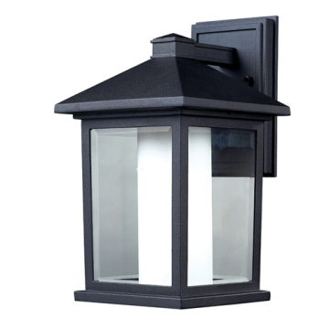 Z-Lite Mesa 1-Light Medium Outdoor Wall Sconce - 120V - Black