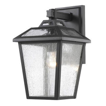 Z-Lite Bayland 1-Light Outdoor Wall Sconce - 120V - Black