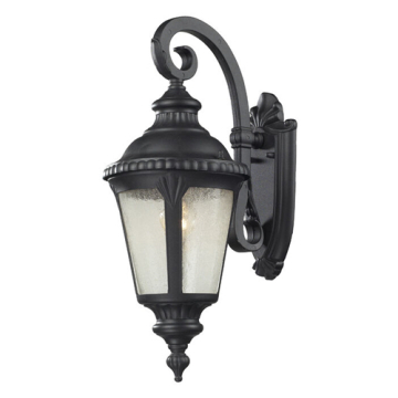 Z-Lite Medow 1-Light Outdoor Wall Sconce - 120V - Black