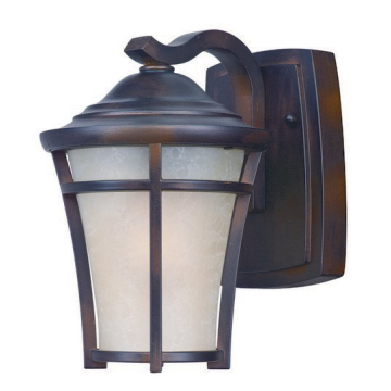 Maxim Lighting Balboa Die Cast 1-Light Small Outdoor Wall - 120V - Copper Oxide