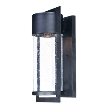 Maxim Lighting Focus Medium LED Outdoor Wall Sconce - 3000K - 120V - Black