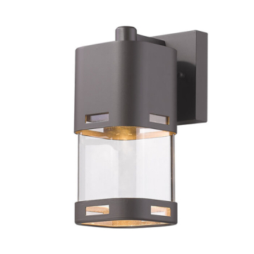 Z-Lite Lestat 1-Light Small LED Outdoor Wall Sconce - 2700K - 120V - Deep Bronze