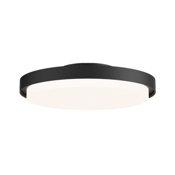 Maxim Lighting Float 12" LED Flush Mount - 3000K - 120-277V - Black