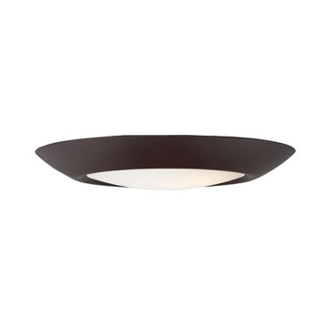 Maxim Lighting Diverse 7.5" LED Flush Mount - 3000K - 120V - Bronze