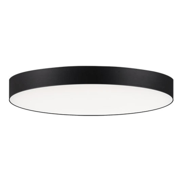 Maxim Lighting Trim 7" Round LED Flush Mount - 3000K - 120V - Black