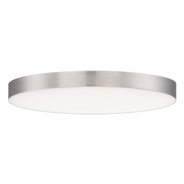 Maxim Lighting Trim 9" Round LED Flush Mount - 3000K - 120V - Satin Nickel