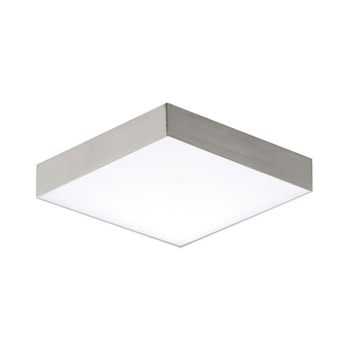 Maxim Lighting Trim 4.5" Square LED Flush Mount - 3000K - 120V - Satin Nickel