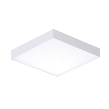 Maxim Lighting Trim 4.5" Square LED Flush Mount - 3000K - 120V - White