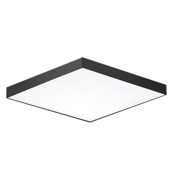 Maxim Lighting Trim 6.5" Square LED Flush Mount - 3000K - 120V - Black
