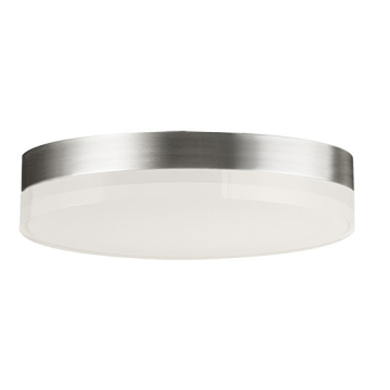 Maxim Lighting Illuminaire II 9" Round LED Flush Mount - 3000K - 120V - Satin Nickel