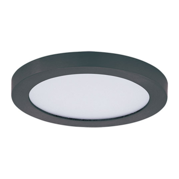 Maxim Lighting Chip 5" Round LED Flush Mount - 3000K - 120V - Black