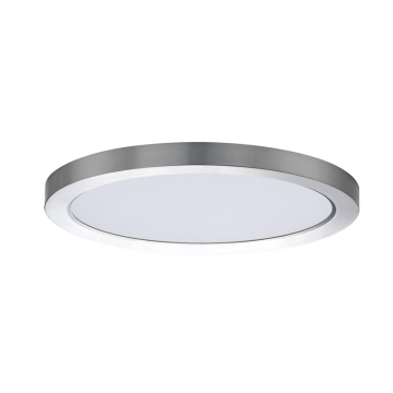 Maxim Lighting Chip 12" LED Flush Mount - 3000K - 120V - Satin Nickel
