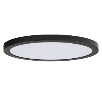 Maxim Lighting Chip 16" LED Flush Mount - 3000K - 120V - Black