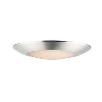 Maxim Lighting Diverse 9" LED Flush Mount - 3000K - 120V - Satin Nickel