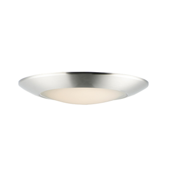 Maxim Lighting Diverse 11" LED Flush Mount - 3000K - 120V - Satin Nickel