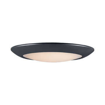 Maxim Lighting Diverse 13" LED Flush Mount - 3000K - 120V - Black