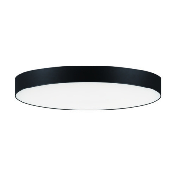 Maxim Lighting Trim 7" Round LED Flush Mount - 3000K - 0-10V Dimming - 120-277V - Black