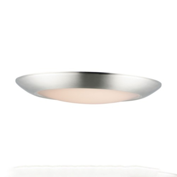 Maxim Lighting Diverse 13" LED Flush Mount - 3000K - 120V - Satin Nickel