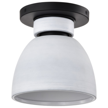 SATCO|NUVO Collins 1-Light Flush Mount - 8" - Matte Black