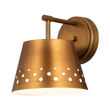Z-Lite Katie 1-Light Wall Sconce - 120V - Rubbed Brass
