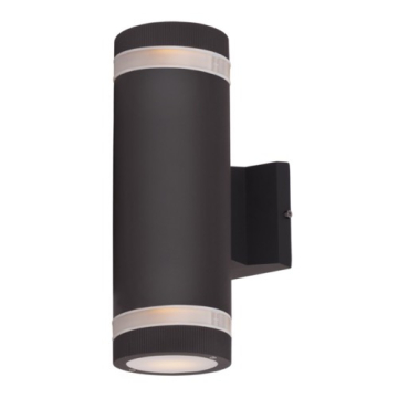 Maxim Lighting Lightray 2-Light Outdoor Wall Sconce - 120V - Architectural Bronze