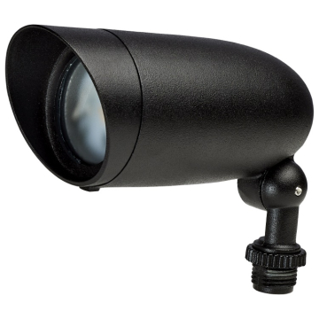 SATCO|NUVO LED Landscape Flood - 6W - 3000K - Matte Black - 120V