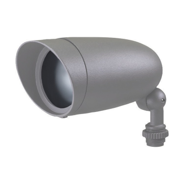 SATCO|NUVO LED Landscape Flood - 6W - 3000K - Light Gray - 120V