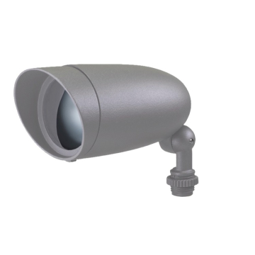 SATCO|NUVO LED Landscape Flood - 9W - 3000K - Light Gray - 120V