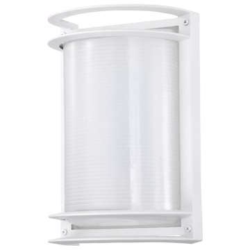 SATCO|NUVO LED Rectangular Bulk Head Fixture - 3000K - White / White Glass