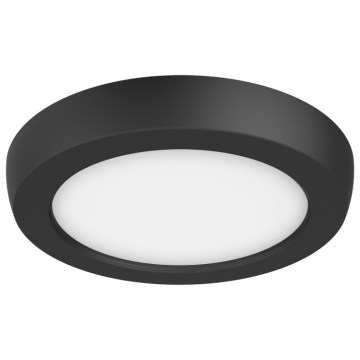 SATCO|NUVO Blink Pro LED Surface Mount - 9W - 5" Round - CCT Selectable - Black - 120V