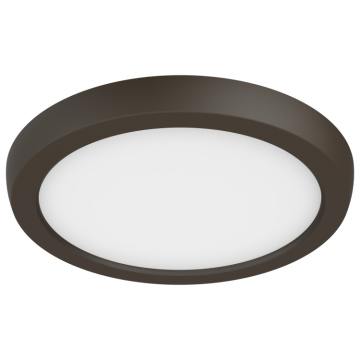 SATCO|NUVO Blink Pro LED Surface Mount - 11W - 7" Round - CCT Selectable - Bronze - 120V
