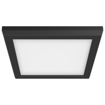 SATCO|NUVO Blink Pro LED Surface Mount - 11W - 7" Square - CCT Selectable - Black - 120V