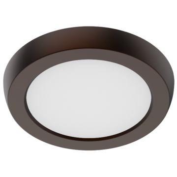 SATCO|NUVO Blink Performer LED Surface Mount - 8W - 5" Round - CCT Selectable - Bronze - 120V