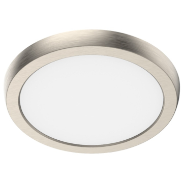SATCO|NUVO Blink Performer LED Surface Mount - 10W - 7" Round - CCT Selectable - Brushed Nickel - 120V