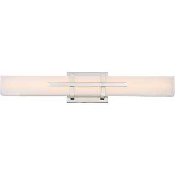 SATCO|NUVO Grill LED Wall Sconce - 24" - 3000K - 120V - Polished Nickel
