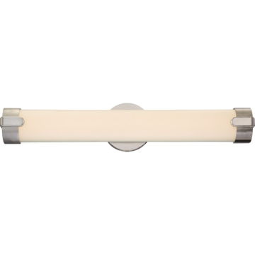SATCO|NUVO Loop LED Wall Sconce - 24" - 3000K - 120V - Brushed Nickel