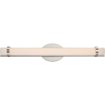 SATCO|NUVO Slice LED Wall Sconce - 24" - 3000K - 120V - Polished Nickel