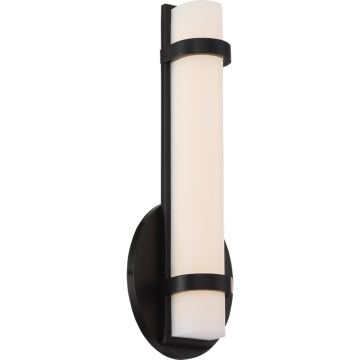 SATCO|NUVO Slice LED Wall Sconce - 3000K - 120V - Aged Bronze