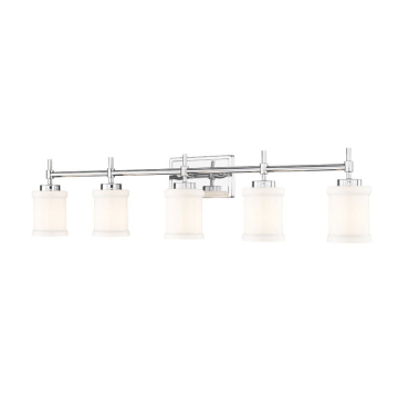 Z-Lite Cadoc 5-Light Vanity - 120V - Chrome